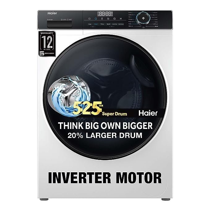 Haier 8 Kg 5 Star Inverter Motor